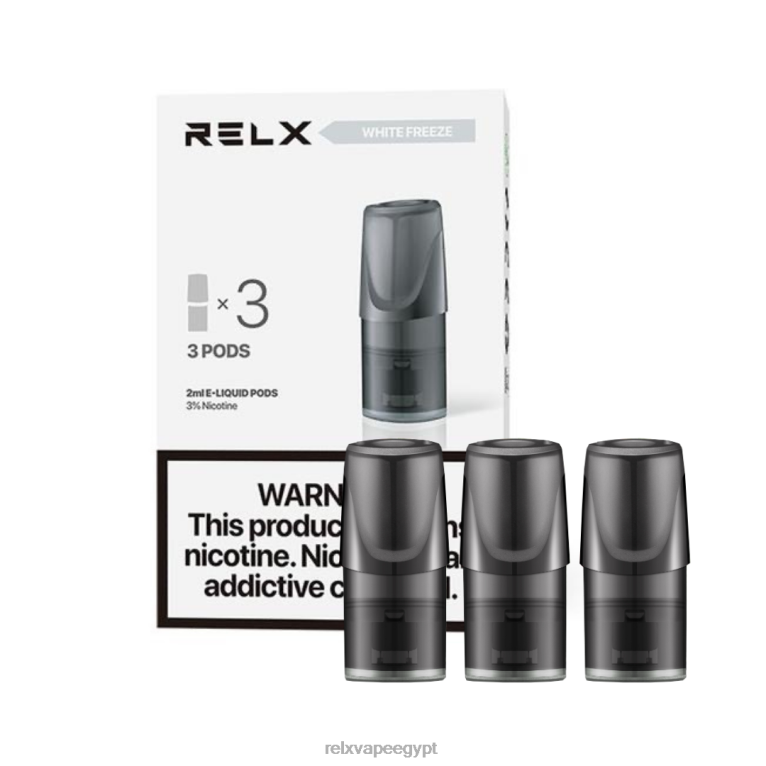RELX فيب - RELX Classic القرون طين أبيض متجمد جليدي F6VZT134