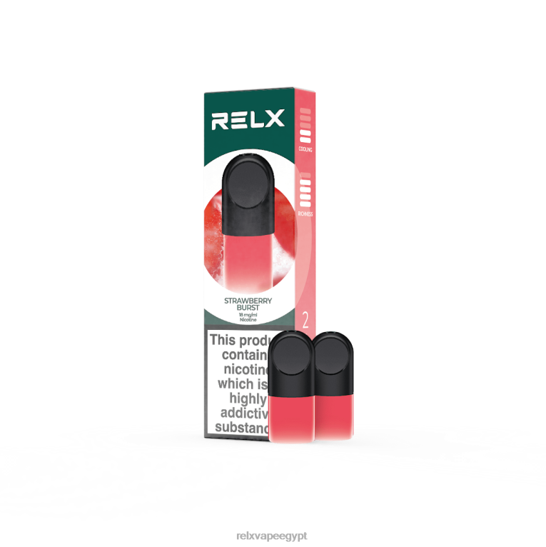RELX pod سعر - RELX جراب انفجار الفراولة F6VZT34