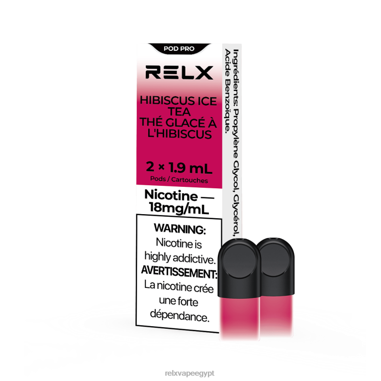RELX pod price Egypt - RELX بود برو - 2 بود شاي الكركديه المثلج F6VZT15