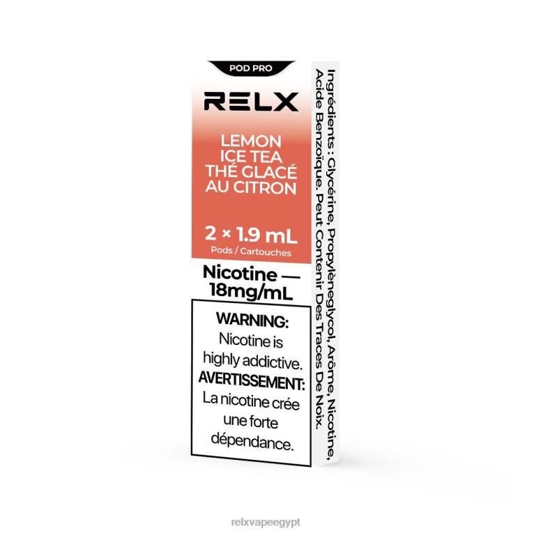 RELX vape Egypt - RELX بود برو - 2 بود شاي مثلج بالليمون F6VZT12