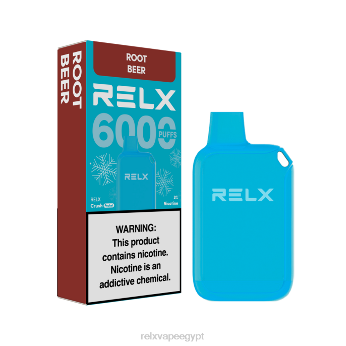 Relx فيب مصر D82R20 RELX Crush Pocket 6000 الجليدية بيرة الجذر