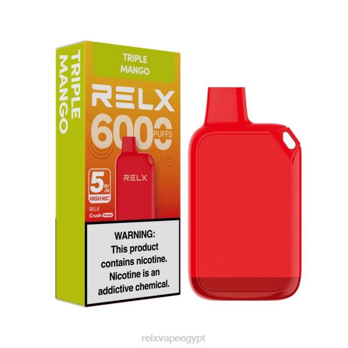 Relx Pod Price Egypt D82R26 RELX Crush Pocket 6000 5% نيكو عالية مانجو ثلاثية