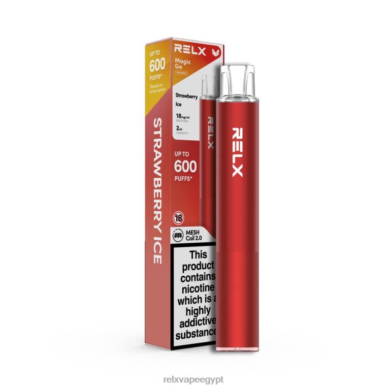RELX Egypt - RELX MagicGo ga600 جليد الفراولة F6VZT51