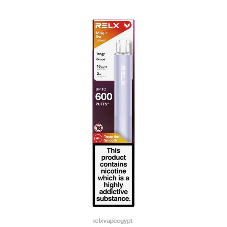 RELX flavors Egypt - RELX MagicGo ga600 عنب منعش F6VZT42