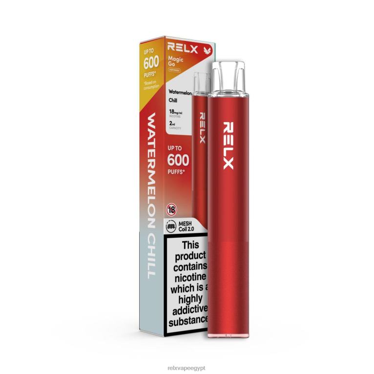 RELX pod سعر - RELX MagicGo ga600 البرد البطيخ F6VZT45