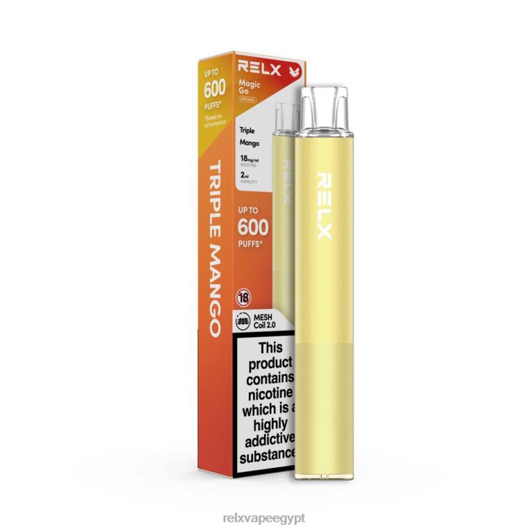 RELX vape price Egypt - RELX MagicGo ga600 مانجو ثلاثية F6VZT47
